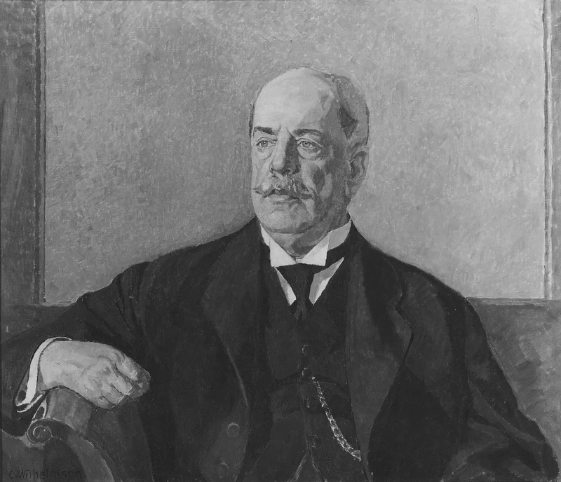 Jonas Cson Kjellberg, industriale e banchiere, ingegnere, politico - Nationalmuseum, Stoccolma